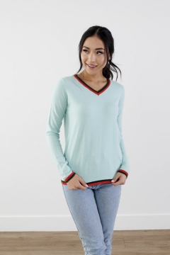 Chic V-Neck Sweater